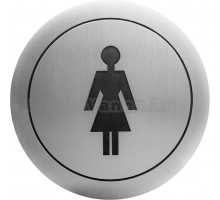 Табличка Nofer 16720.2.S туалет для женщин
