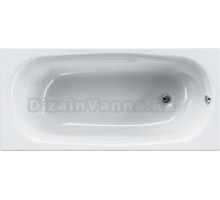 Акриловая ванна AM.PM Tender Oval 150x70 см, с каркасом