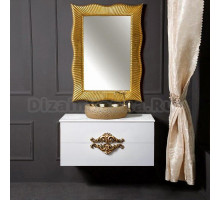 Мебель для ванной Armadi Art NeoArt 100 белая с ручками золото