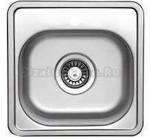 Мойка кухонная TopZero Comfort COM381.381.GT6K матовая