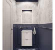 Мебель для ванной STWORKI Ларвик 50, белая матовая