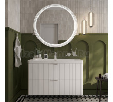 Мебель для ванной STWORKI Ларвик 105, белая матовая