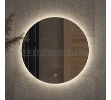 Зеркало круглое Defesto Opti DF 2842S 50 с LED-подсветкой, 4500К, сенсорный выключатель