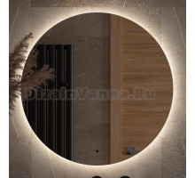 Зеркало круглое Defesto Opti DF 2844R 70 с LED-подсветкой, 4500К, инфракрасный выключатель