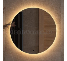 Зеркало круглое Defesto Opti DF 2852R 50 с LED-подсветкой, 30000К, инфракрасный выключатель