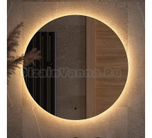 Зеркало круглое Defesto Opti DF 2854R 70 с LED-подсветкой, 3000К, инфракрасный выключатель