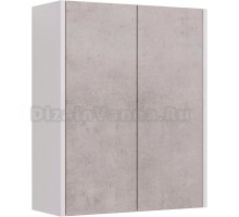 Шкаф Lemark Combi 60 бетон, белый глянцевый