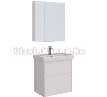 Мебель для ванной Lemark Combi 70 белая глянцевая