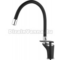 Смеситель для кухни Fashun A4081-7, черный, хром