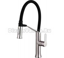 Смеситель для кухни Fashun A54501-7 сатин, черный