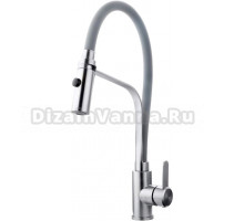 Смеситель для кухни Fashun A54112-12 сатин, серый