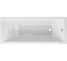 Акриловая ванна AM.PM Gem 170x70 см, с каркасом, с экраном