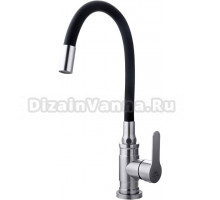 Смеситель для кухни Fashun A54401-7 сатин, черный