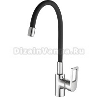 Смеситель для кухни Fashun A4253+B04 хром, черный