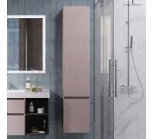 Шкаф-пенал Kerama Marazzi Cubo 165 L мальва матовый