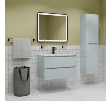 Мебель для ванной IDDIS Edifice 80 подвесная, голубая