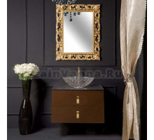Мебель для ванной Armadi Art NeoArt 80 шоколад с ручками Glaze золото