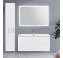 Мебель для ванной BelBagno Albano 120 подвесная, bianco lucido, белая глянцевая раковина