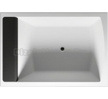 Акриловая ванна Riho Savona 190x130 см, отдельностоящая, с каркасом, с подголовником, для двоих