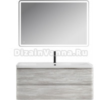 Мебель для ванной BelBagno Albano 120 подвесная, rovere vintage bianco, белая глянцевая раковина