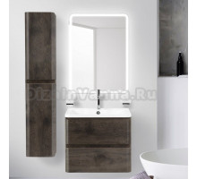 Мебель для ванной BelBagno Albano 60 подвесная, rovere nature grigio