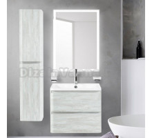 Мебель для ванной BelBagno Albano 60 подвесная, rovere vintage bianco