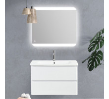 Мебель для ванной BelBagno Albano-Cer 105 подвесная, bianco lucido