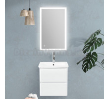 Мебель для ванной BelBagno Albano-Cer 50 подвесная, bianco lucido