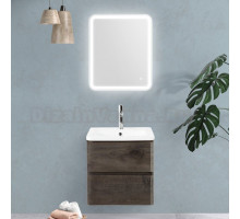 Мебель для ванной BelBagno Albano-Cer 60 подвесная, robere nature grigio