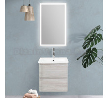 Мебель для ванной BelBagno Albano-Cer 60 подвесная, rovere vintage bianco