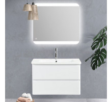 Мебель для ванной BelBagno Albano-Cer 80 подвесная, bianco lucido