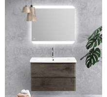 Мебель для ванной BelBagno Albano-Cer 80 подвесная, robere nature grigio