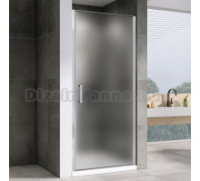 Душевая дверь в нишу Abber Sonnenstrand AG04100M 100 см, профиль хром, стекло матовое