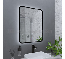 Зеркало Grossman Elegans-норма Black 60 с подсветкой, с антизапотевателем