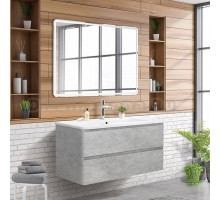 Мебель для ванной BelBagno Albano-Cer 105 подвесная, cemento verona grigio