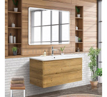 Мебель для ванной BelBagno Albano-Cer 105 подвесная, rovere rustico