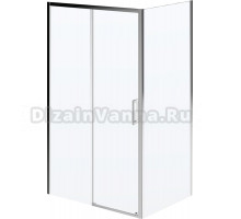 Душевой уголок Kerama Marazzi Vetro 110х90 см, профиль хром