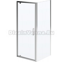 Душевой уголок Kerama Marazzi Vetro 80х90 см, профиль хром
