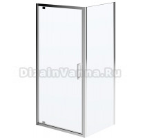 Душевой уголок Kerama Marazzi Vetro 90х80 см, профиль хром