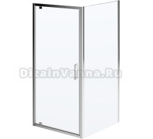 Душевой уголок Kerama Marazzi Vetro 90х100 см, профиль хром