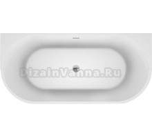 Акриловая ванна BelBagno BB710-1500-750 150x75 см, овальная, со сливом-переливом, с донным клапаном
