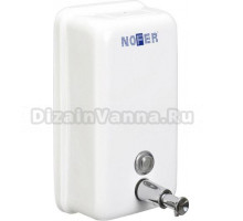 Диспенсер для мыла Nofer Inox 03001.W + Салфетки Nofer OC-1-33 100 шт