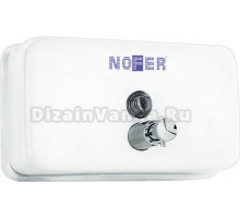 Диспенсер для мыла Nofer Inox 03002.W + Салфетки Nofer OC-1-33 100 шт