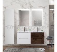 Мебель для ванной BelBagno Etna 120 bianco lucido, rovere moro