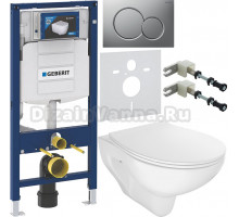 Комплект Унитаз подвесной STWORKI Хедмарк 3510 безободковый + Крышка Smart 0302 с микролифтом + Инсталляция Geberit Duofix UP 320 111.300.00.5 + Кнопка Sigma 01 115.770.JQ.5 лакированная, матовый хром + Крепления 111.815.00.1 к стене + Шумоизоляция 156.05