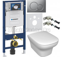 Комплект Унитаз подвесной Jacob Delafon Vox EDM102-00 + Крышка E20142-00 с микролифтом + Инсталляция Geberit Duofix UP 320 111.300.00.5