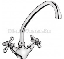 Смеситель для кухни Fashun A4125, хром