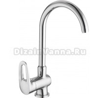 Смеситель для кухни Fashun A4068, хром