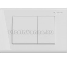 Кнопка смыва Aqueduto Quadrado QUA0110, европейский белый