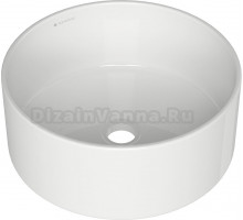 Раковина Aqueduto Espiral ESP0110 40 см, белая глянцевая